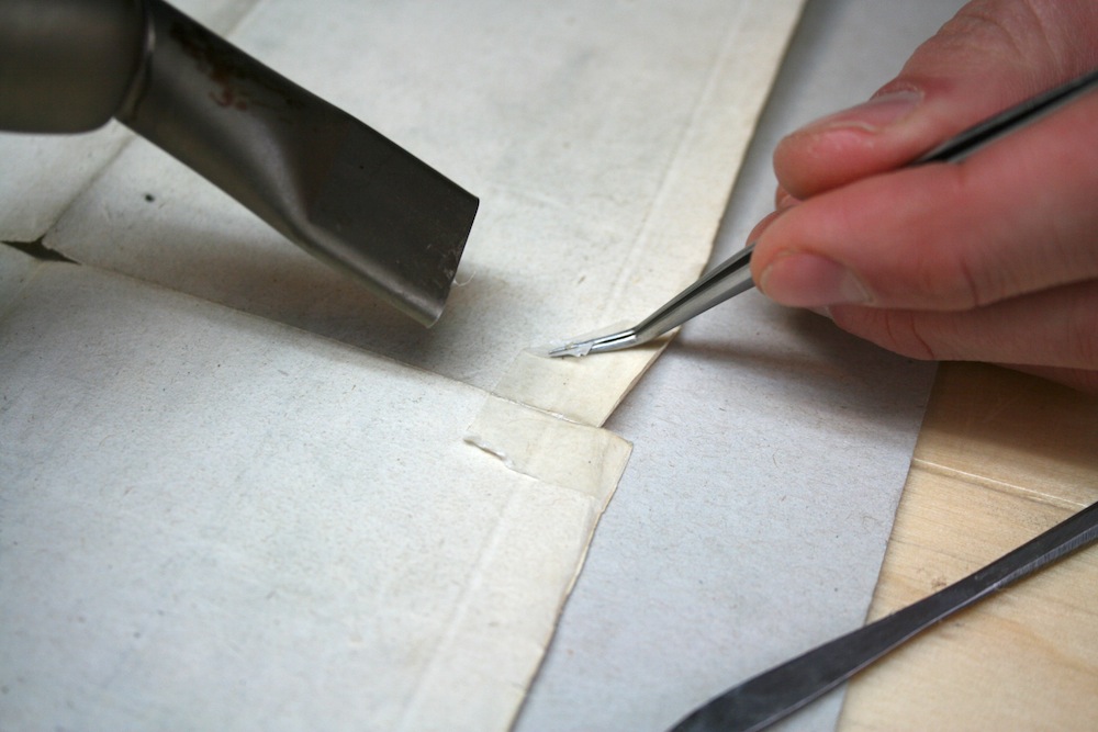 Papierrestauratie