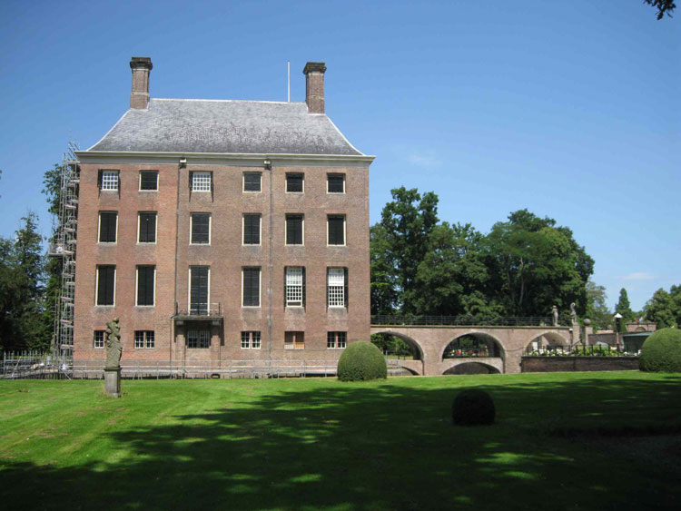 De bibliotheek van Kasteel Amerongen